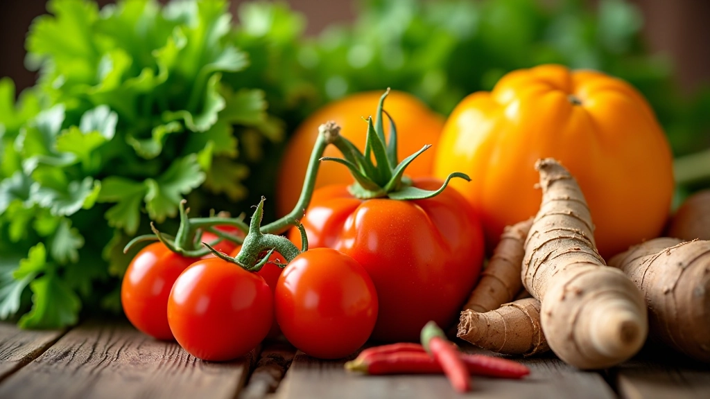 Übersichtliche Darstellung saisonaler Obst- und Gemüsesorten mit Monatsangaben