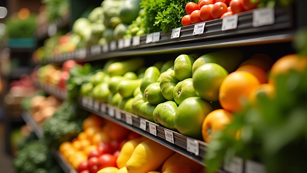 Lebensmittelpreise im Supermarkt